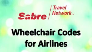Wheelchair Codes for Airlines